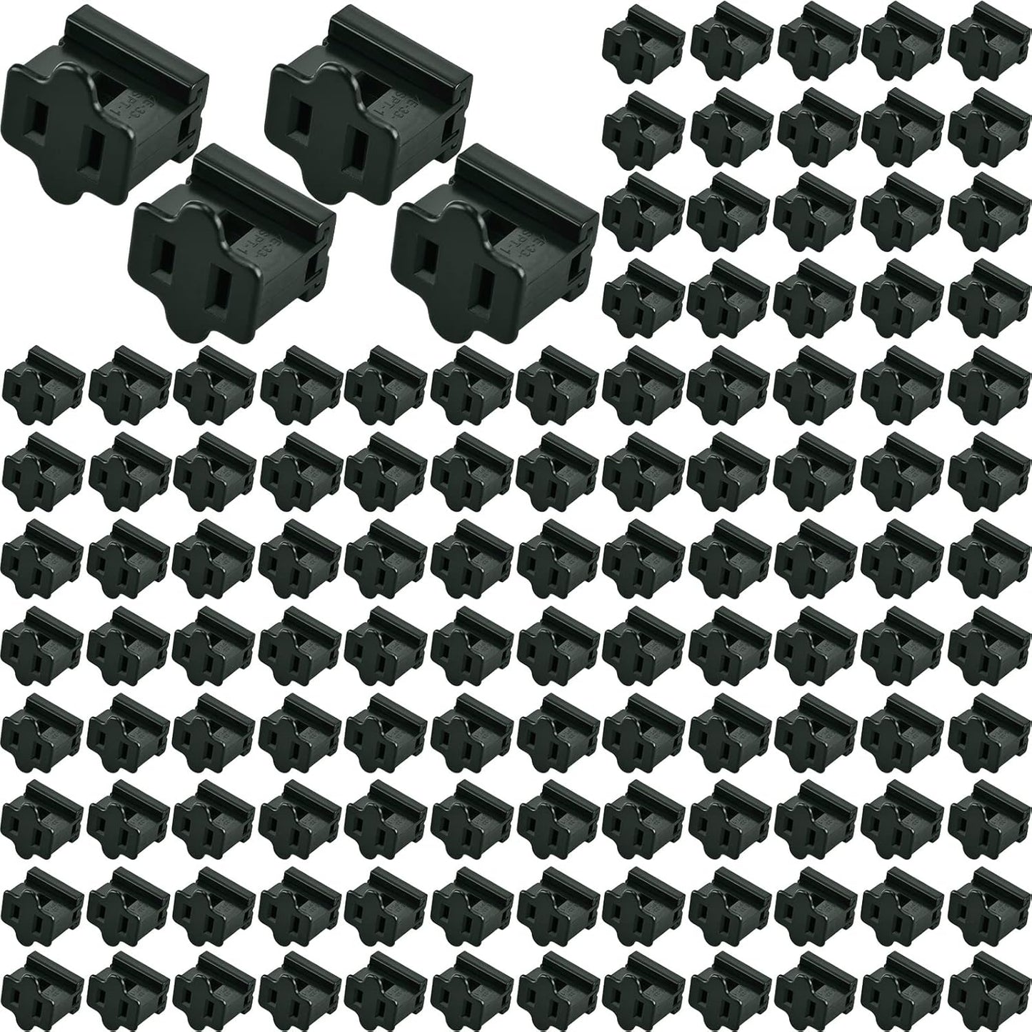 120 Pieces SPT-1 Christmas Light Slip Plug for Holiday Use