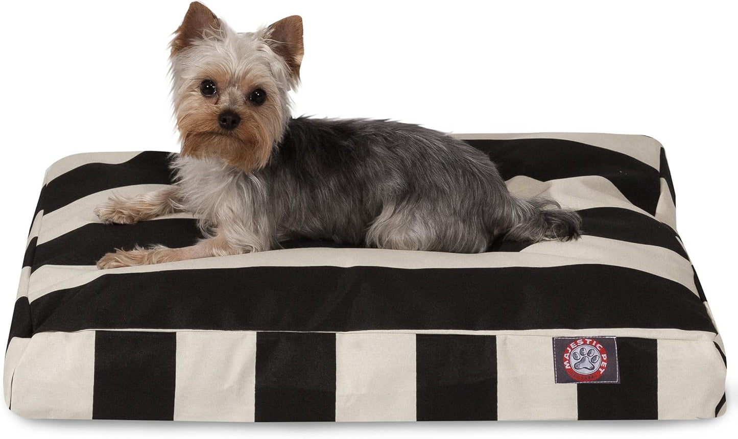 Majestic Pet Rectangle Small Dog Bed for Comfy Crate Sleeping