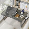 Laptop Desk for Bed Adjustable Laptop Stand with Storage Drawer