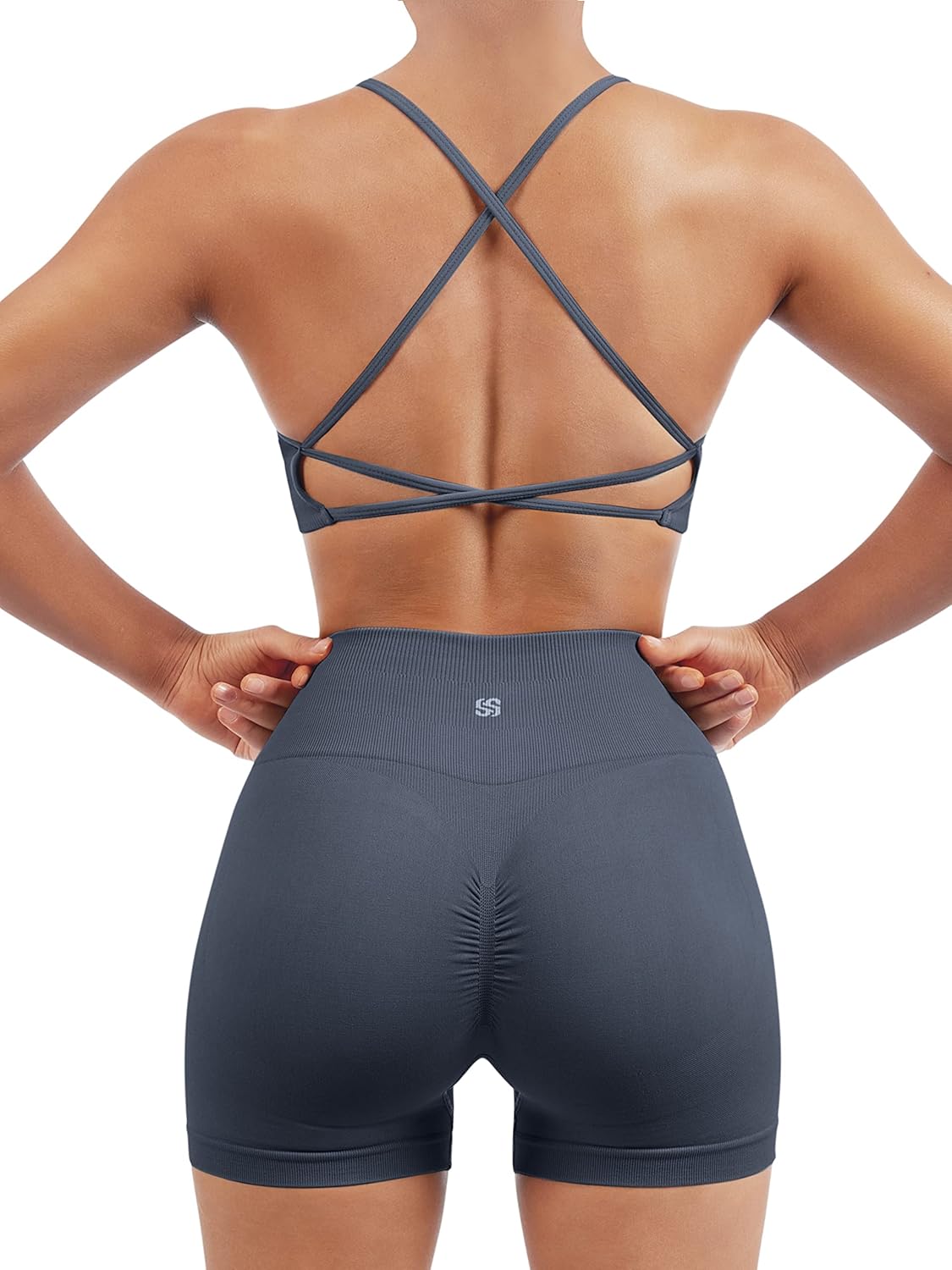 SUUKSESS Women Seamless Workout Sets for Yoga and Fitness