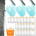 SiliFine Maple Syrup Tapping Kit 20 Sets - Bulk Taps, Tubing & Bags