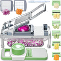 Vegetable Chopper Veggie Chopper With 8 Blades - Durable Stainless