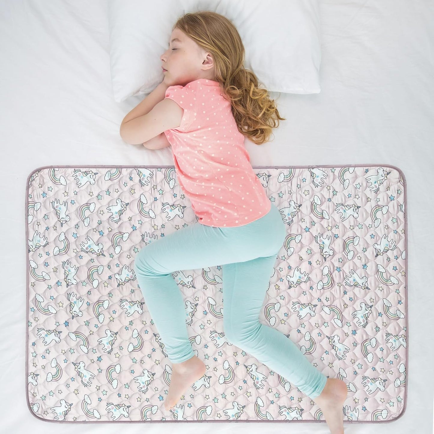 Organic Incontinence Pads for Kids - 5 Layer Waterproof Protectors