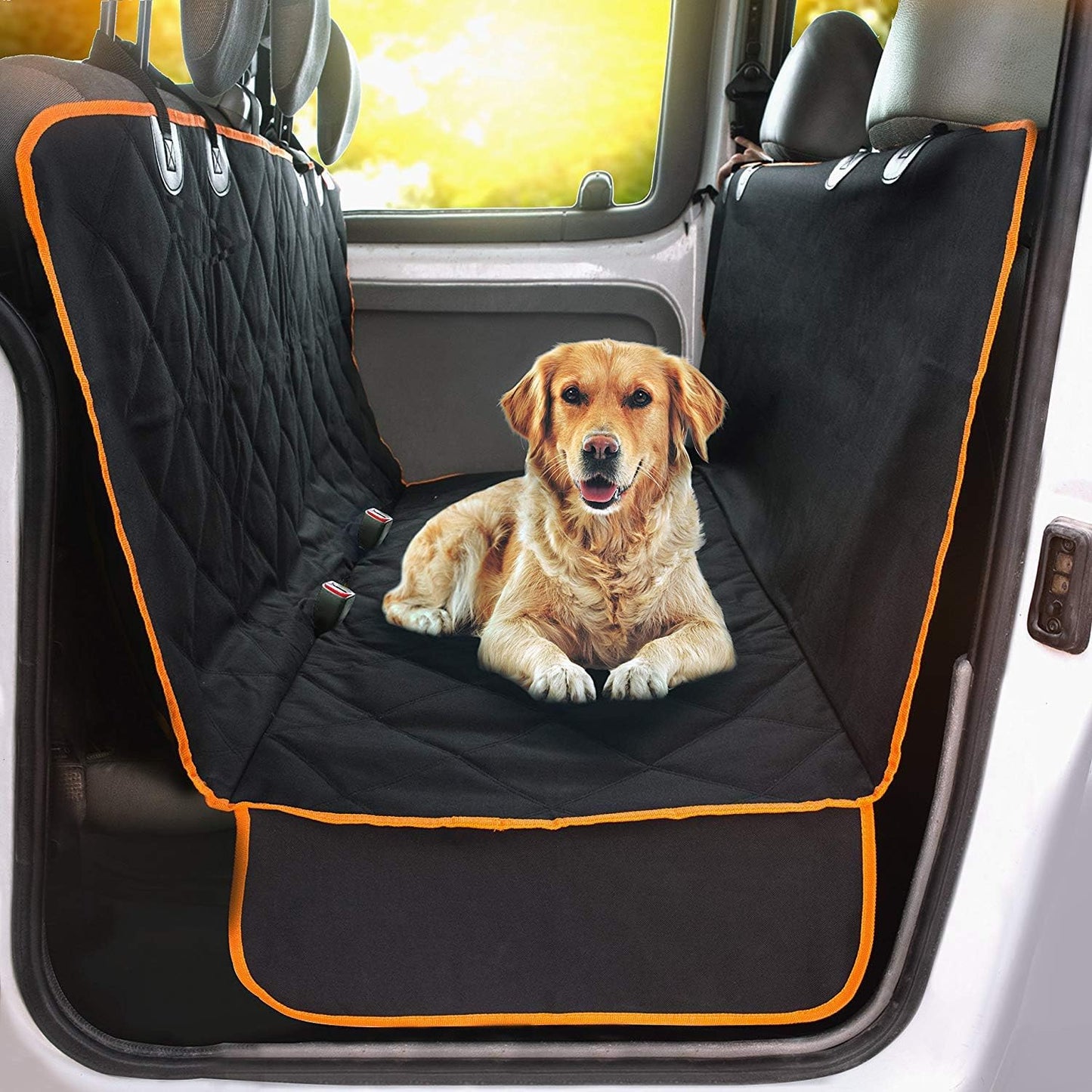 Dog Car Seat Cover for XL Cars, SUVs & Trucks - Durable Protector