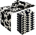 Cow Print Table Runner 8 Pack 13 x 72 in - Farmhouse Table Decor