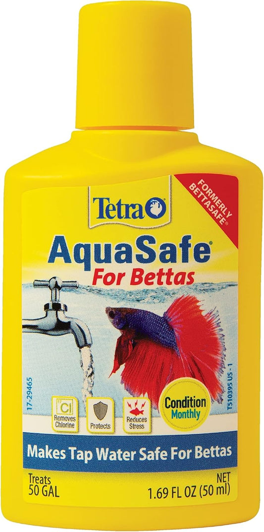 Tetra BettaSafe 50ml - Promotes Vibrant Gold & Yellow Betta Fish