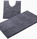 Bathroom Rugs Sets 2 Piece Chenille Bath Mat Set - Soft, Absorbent