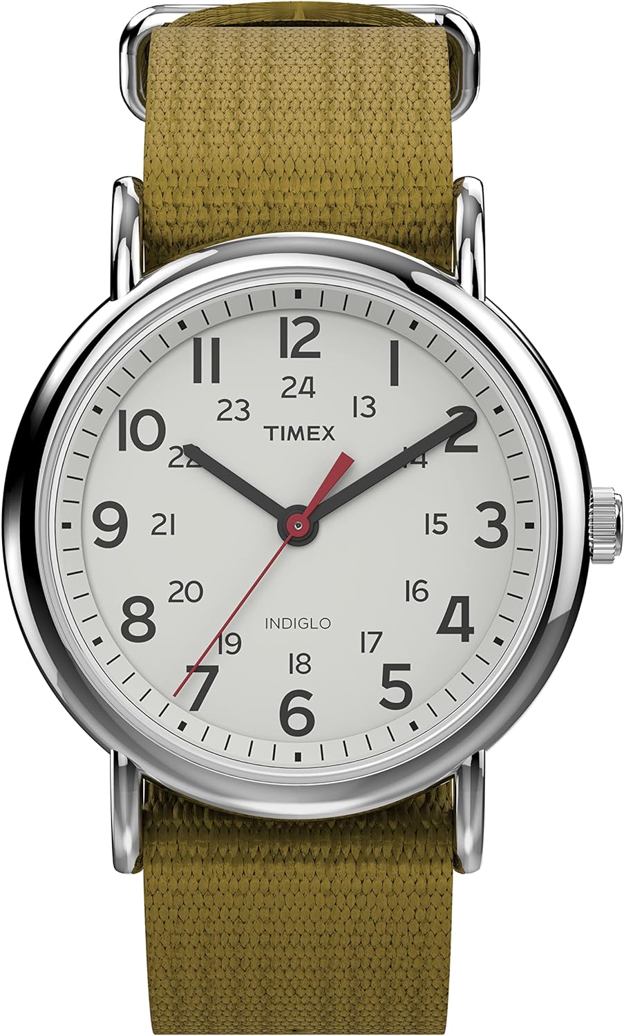 Timex Weekender 38mm Unisex Analog Watch with INDIGLO Feature