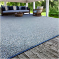KOECKRITZ Indoor/Outdoor Area Rug Cobalt 6 x 18 - Custom Cut Durable