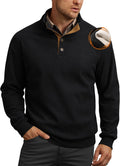 Mens Corduroy Fleece-Lined Sweatshirt Pullover - Warm Casual Style Our