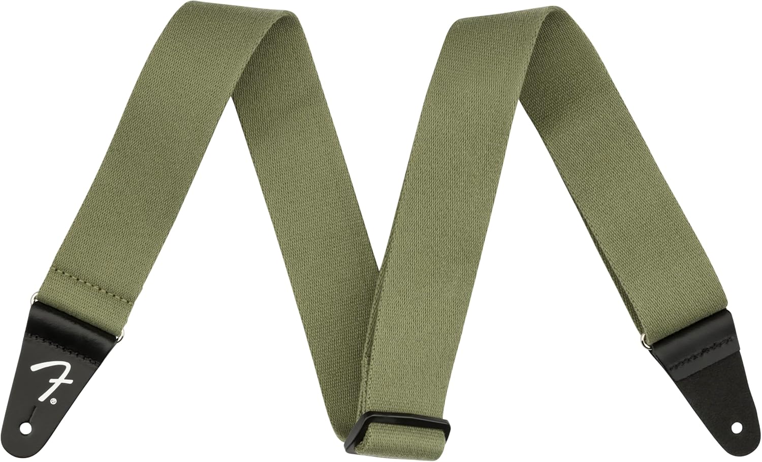 Fender SuperSoft Guitar Strap - Comfortably Adjustable, Stylish Olive Design