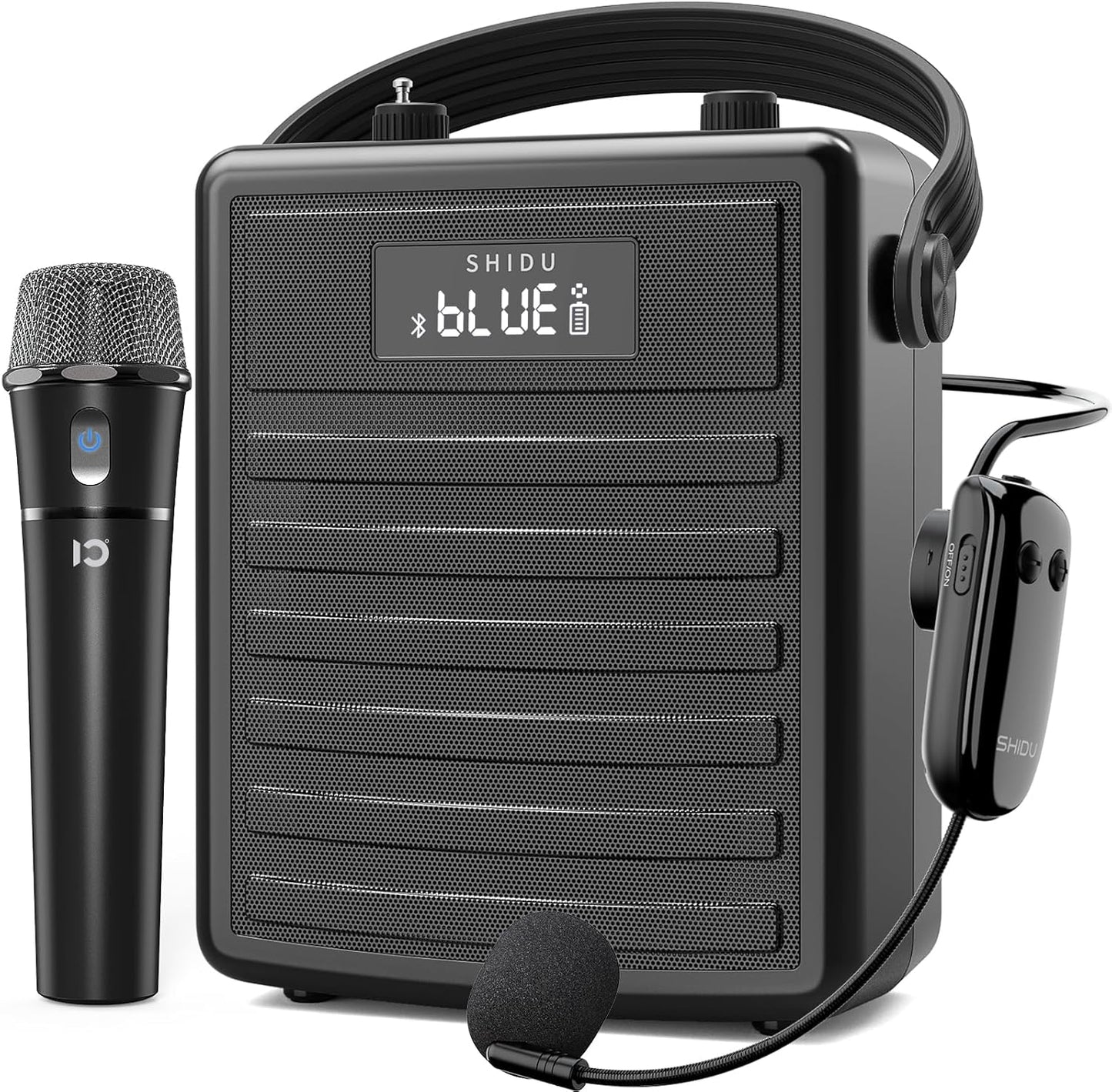 Portable 40W Voice Amplifier with Wireless Mic for Events