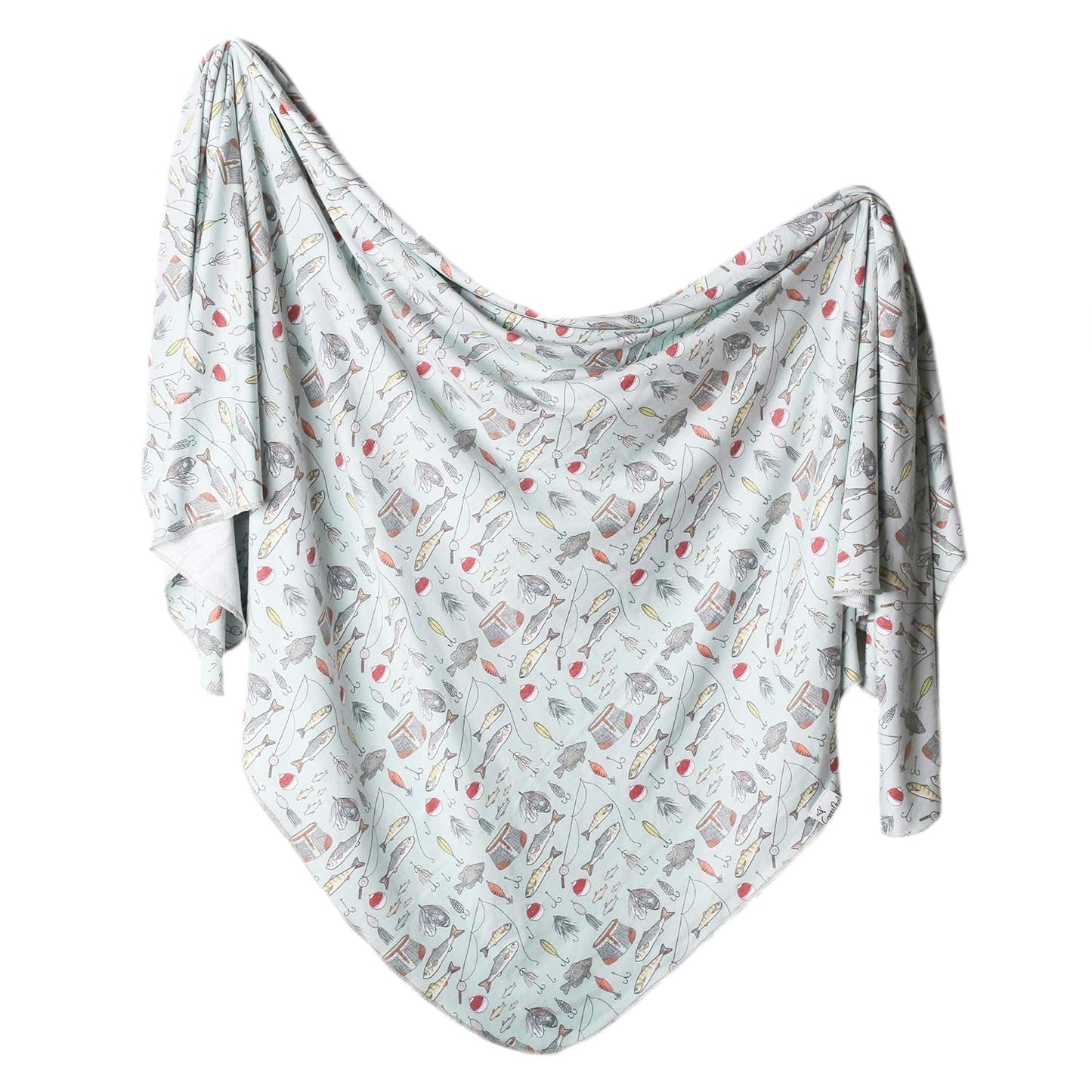 Copper Pearl Large Trout Swaddle Blanket