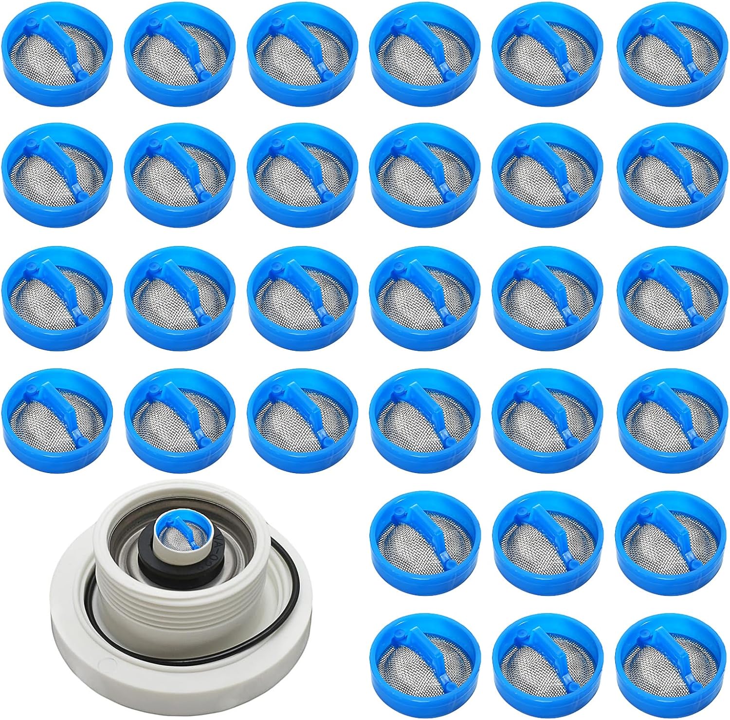 Premium Steel Mesh Washer Filter Kit by Bruislard