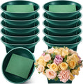 Sabary 48 Pack 6.3 in Floral Foam Round Bowls for Table Centerpieces