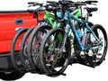 Young 4-Bike Rack Hitch Mount Platform Carrier - Foldable, Secure