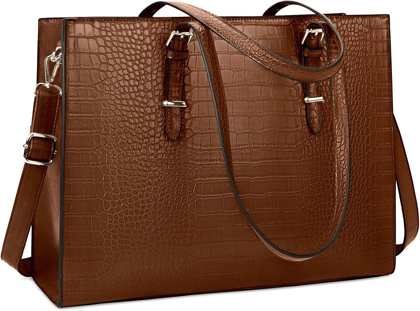 Laptop Bag for Women 15.6 Inch Tote Bag with Large Capacity