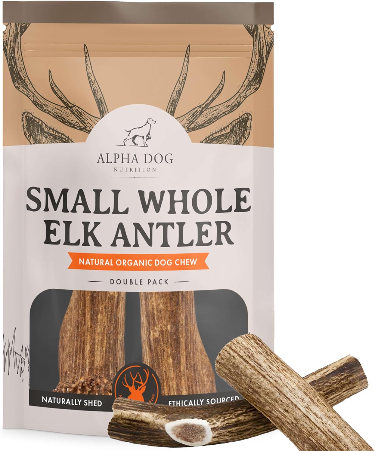 Elk Antler Chews for Dogs - Long-Lasting Natural Chew Treats