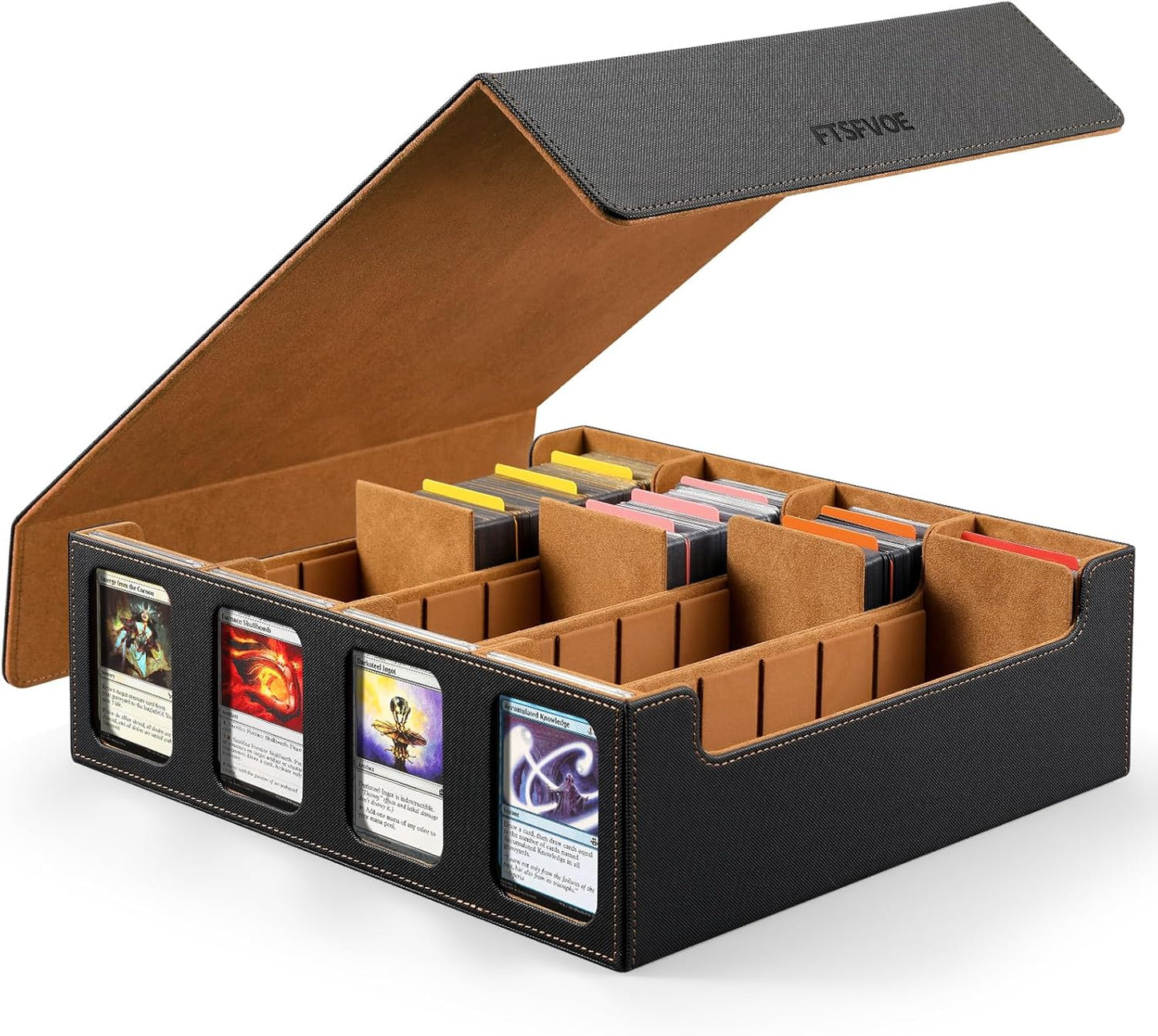 Ultra Capacity Trading Card Storage Box for Commander Decks