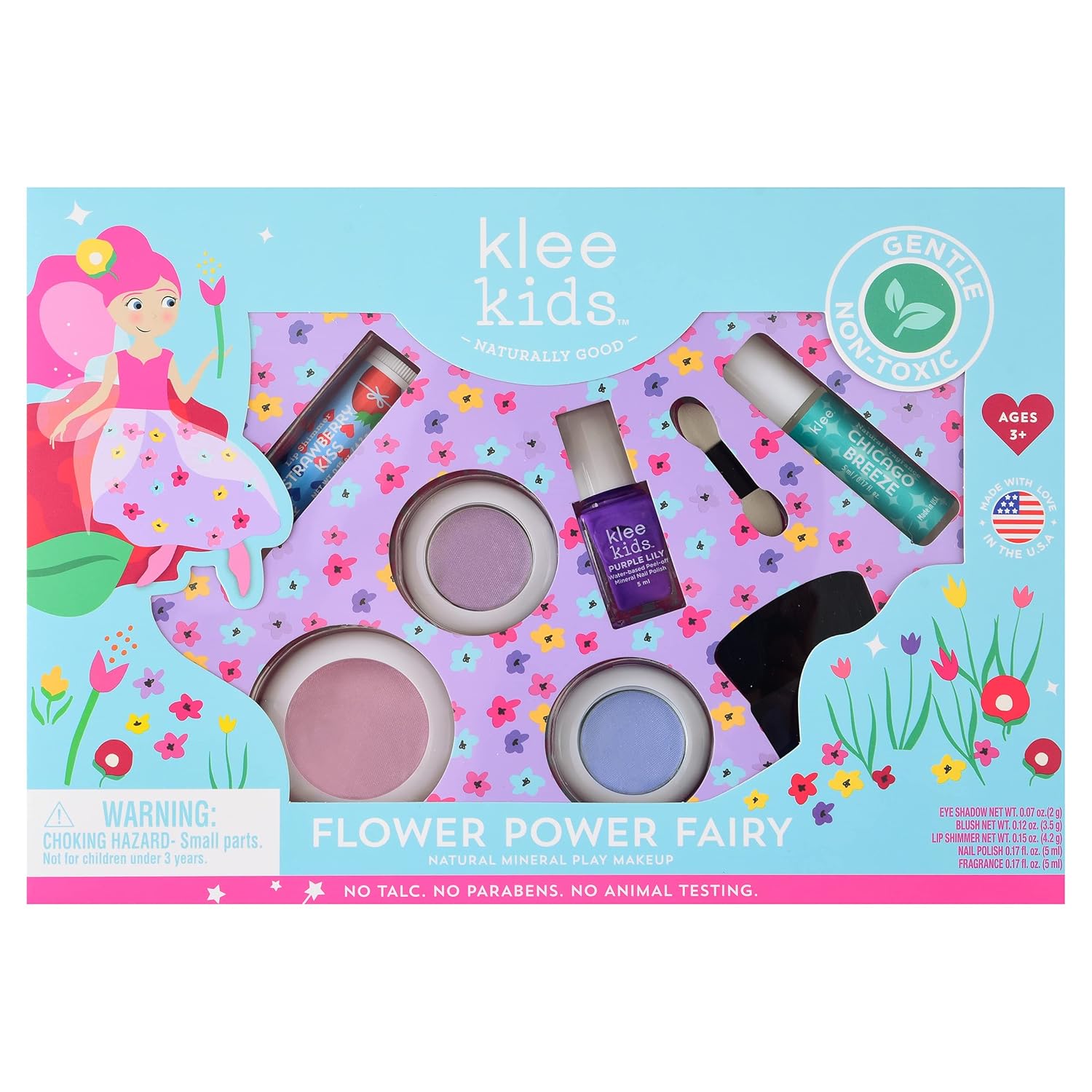 Luna Star Naturals Klee Kids Deluxe Play Makeup Kit for Fun