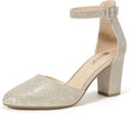 Closed Toe Heels 3 in Block Heels for Women - Comfortable Dress Pumps