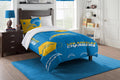 NFL Comforter and Sham Set Unisex-Adult - Team Color Bedding