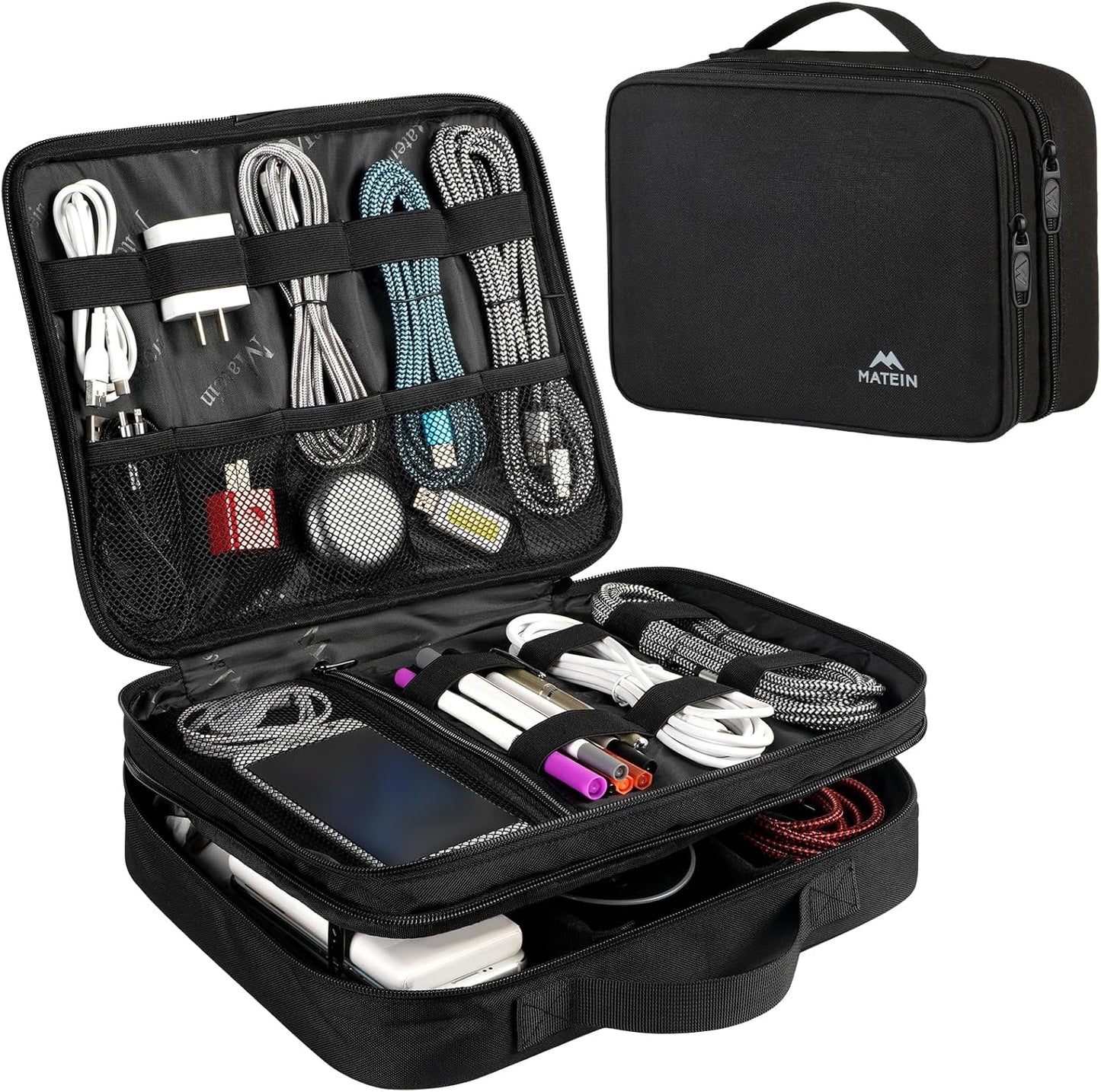 Tech Travel Organizer - Keep Your Accessories Tidy & Safe!