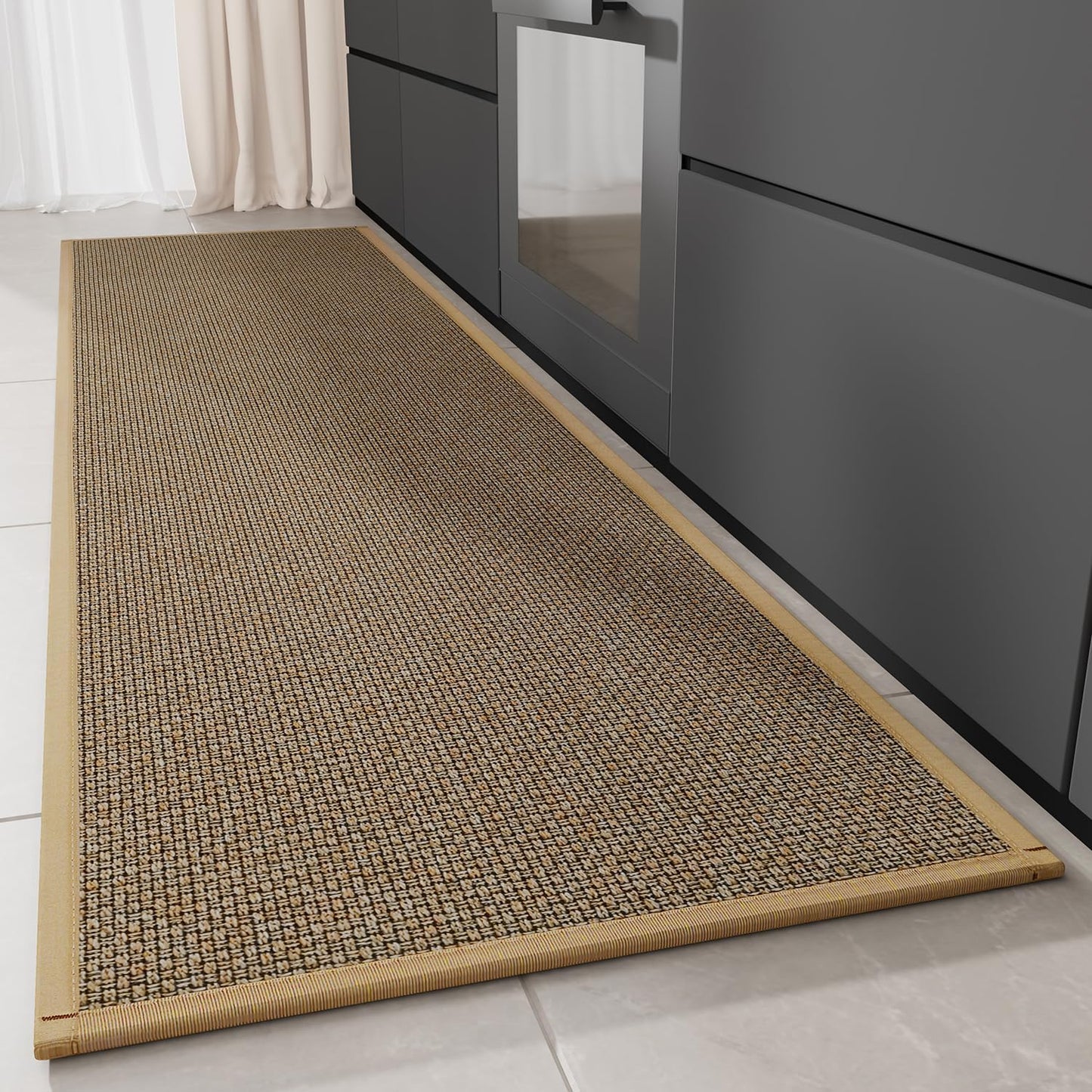 Non Slip Kitchen Rug, Washable Runner Mat for Home Use