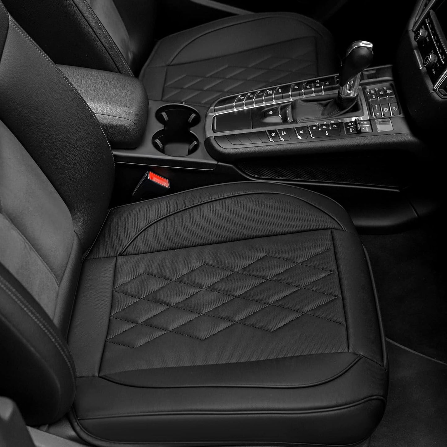 Premium Leather Car Seat Covers by JOJOBAY - Universal Fit