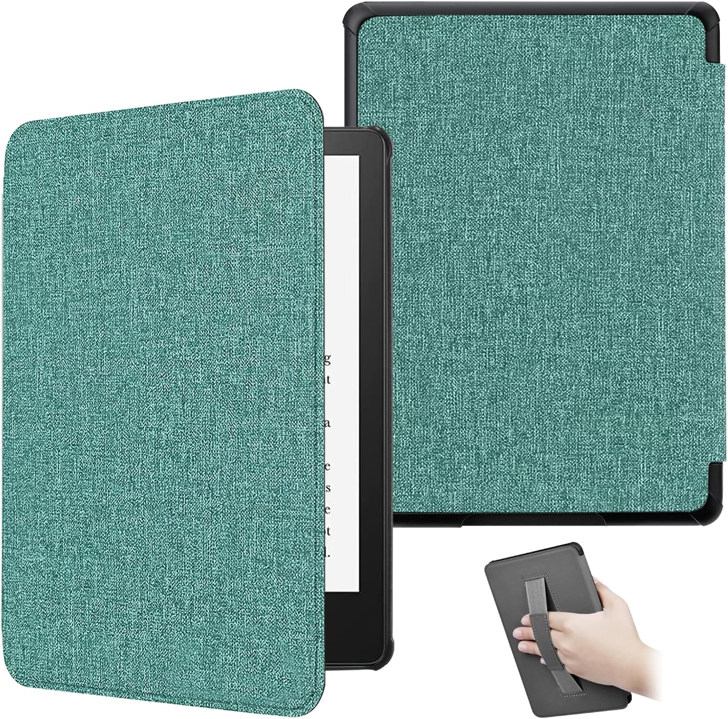 Kindle Paperwhite 12th Gen Case with Hand Strap and Auto Sleep