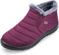 HARENCE Snow Boots for Women Winter Ankle Booties - Warm, Slip-On fine