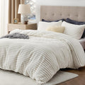 King Size Plush Duvet Cover Set by Bedsure - Ultra Soft Comfort