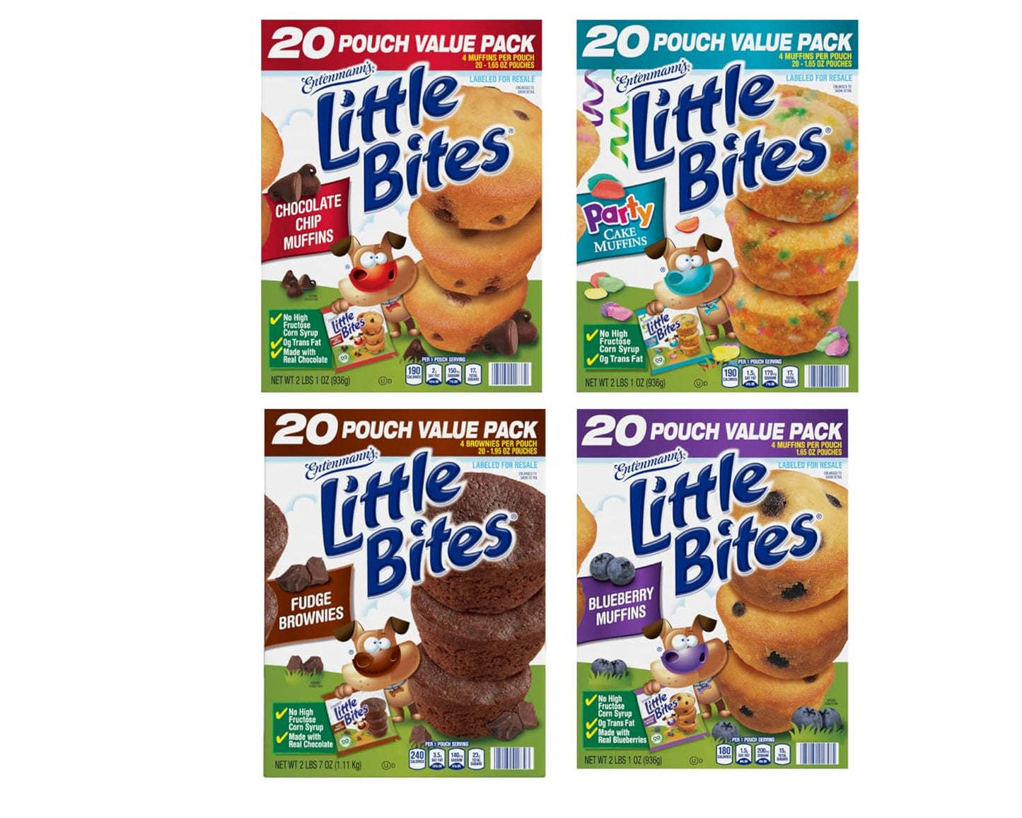 Little Bites Assorted Muffins - Perfect Snack for Kids