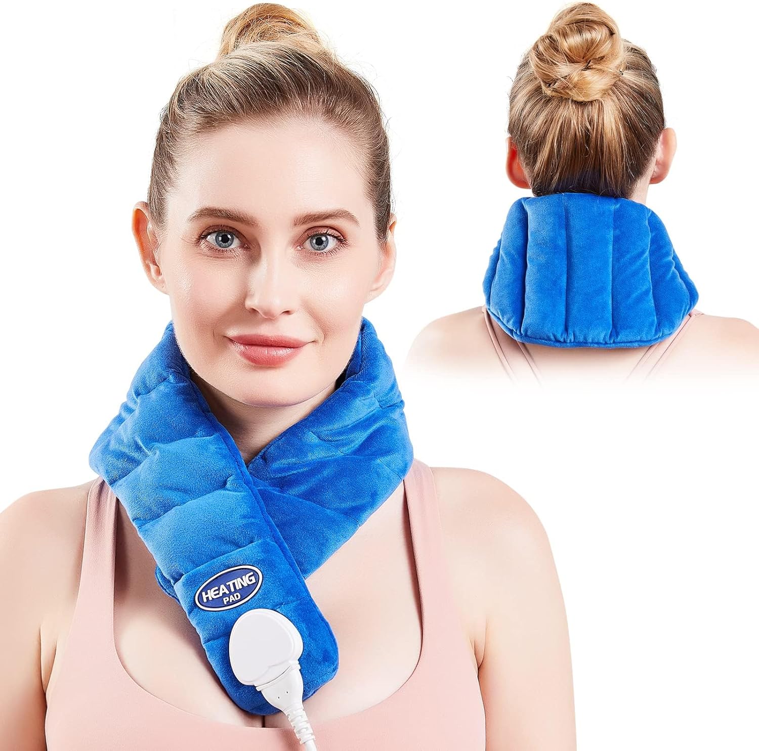 JOBYNA Neck Heating Pad for Effective Neck Pain Relief