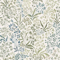 Heroad 17.3in x 393in Yellow Green Floral Peel and Stick Wallpaper