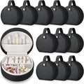 12 Pack Mini Leather Travel Jewelry Case Gift Set for Organizing
