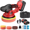 Cordless Polisher 5500RPM with 2x 4.0Ah Batteries - Dual Action Kit