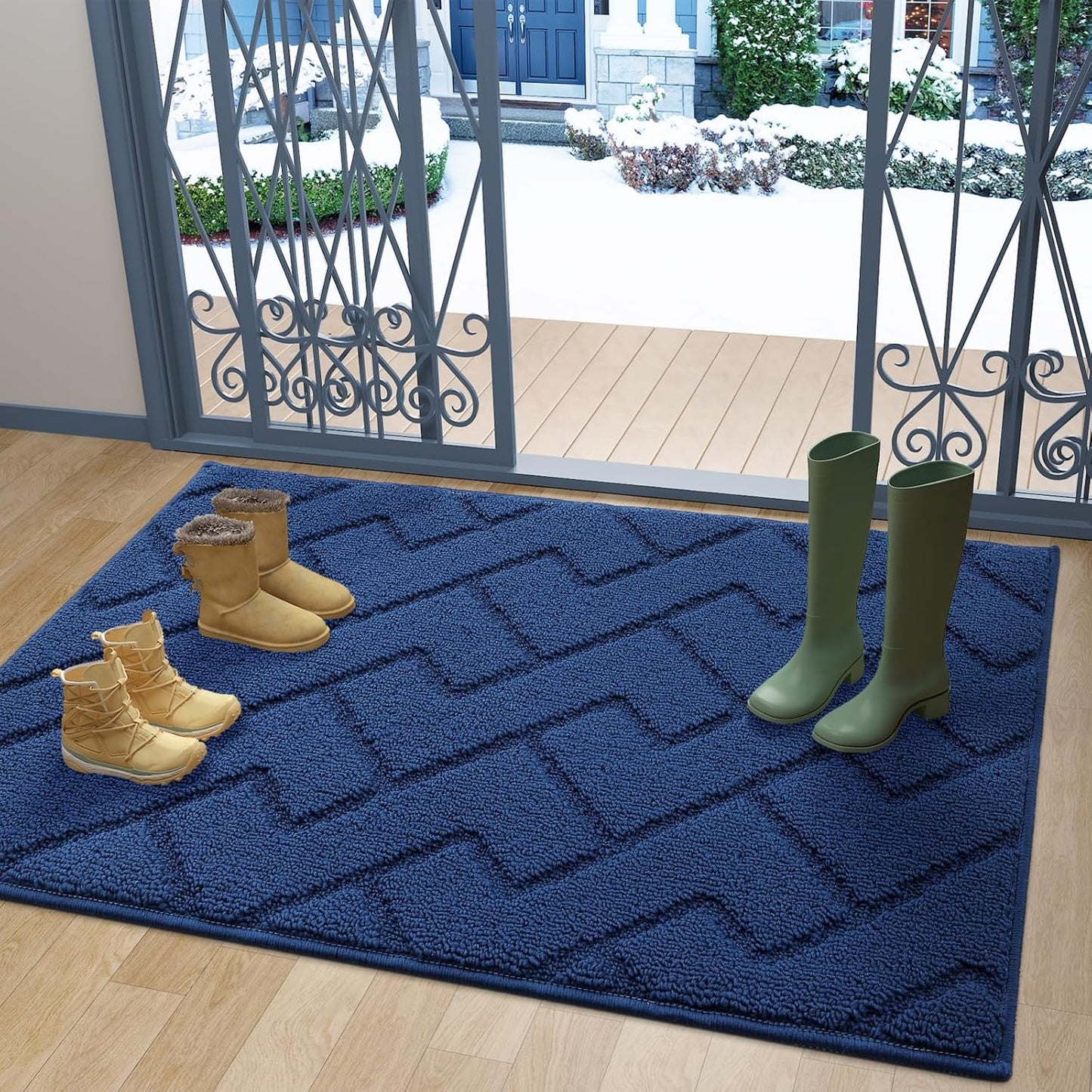 OLANLY Indoor Door Mat - Dirt Resistant, Non-Slip, Easy to Clean