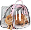 Lollimeow Cat Carrier Backpack Bubble Expandable - Travel Ready