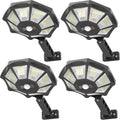 Solar Lights Outdoor 168LED Flood Light Dusk to Dawn - Motion Sensor
