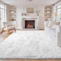 8x10 Area Rugs for Living Room - Fluffy Shag Washable Soft Rug