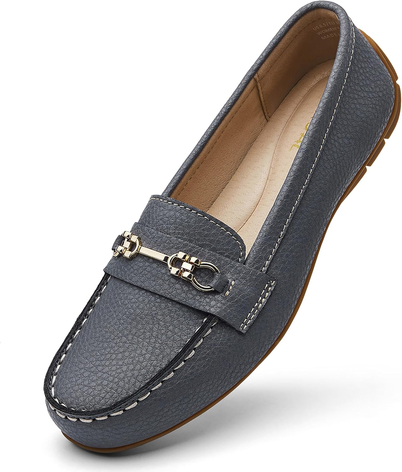 Women's Comfortable Lightweight Leather Loafers for Work & Play