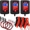 1.75-Amp Car Battery Charger 6V/12V Smart Maintainer - 3-Pack