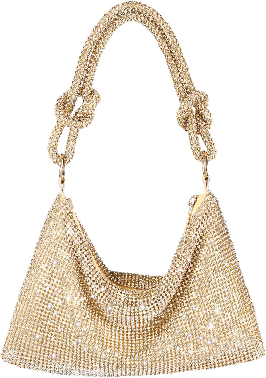 Rhinestone Purse Sparkly Evening Bag for Women - Clutch Style