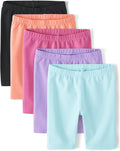 The Children's Place Girls' Solid Bike Shorts for Active Fun