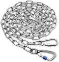 Heavy Duty Dog Chain for Yard 40FT - Chew Proof No Tangle Lead