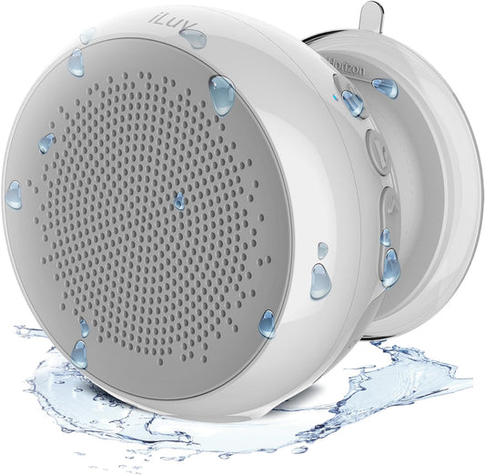 iLuv AudMini Smart Bluetooth Speaker - Water Resistant & Rechargeable