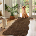 22x47 Large Dog Door Mat for Muddy Paws - Brown Absorbent Long Mat