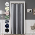 Berry Stall Fabric Shower Curtain 36 x 72 in - Soft Waffle Grey Hotel