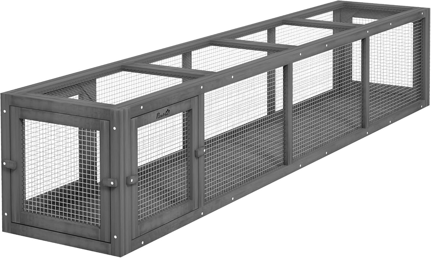 PawHut Outdoor Cat Tunnel - Expandable Cat Run for Cats